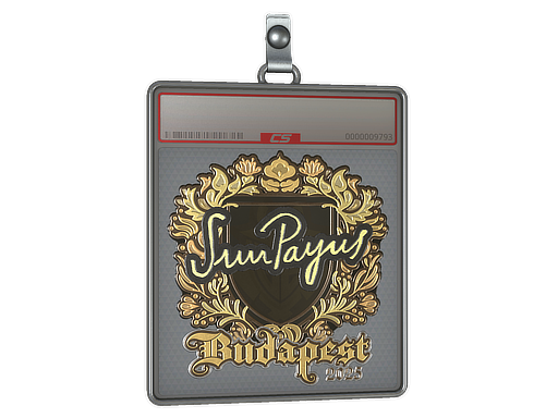 Sticker Slab SunPayus Gold Budapest 2025