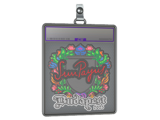 Sticker Slab SunPayus Embroidered Budapest 2025