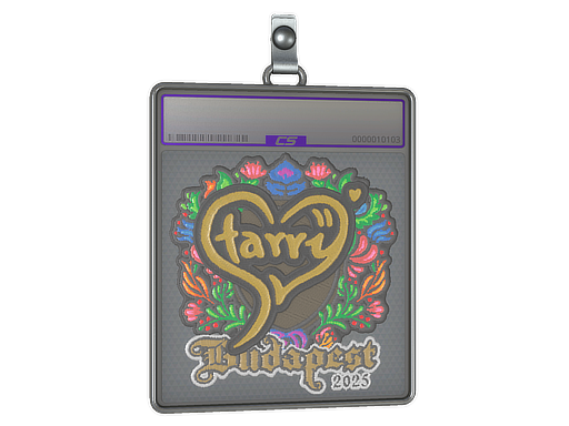 Sticker Slab Starry Embroidered Budapest 2025