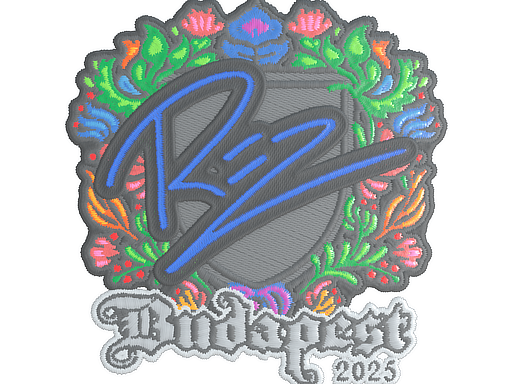 Sticker | REZ (Embroidered) | Budapest 2025