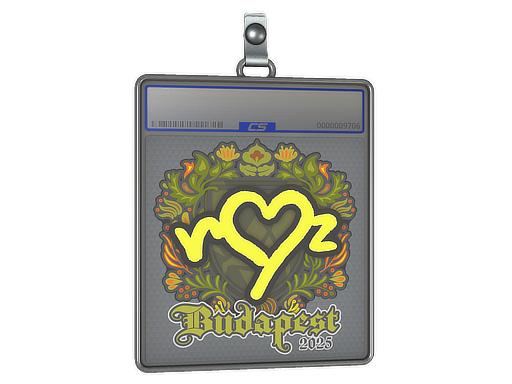 Sticker Slab ropz Budapest 2025