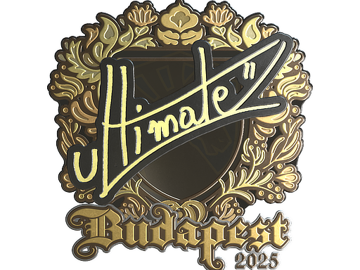 Sticker | ultimate (Gold) | Budapest 2025