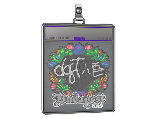 Sticker Slab dgt Embroidered Budapest 2025