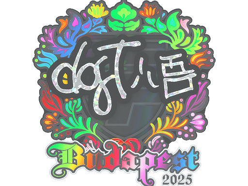 Sticker | dgt (Holo) | Budapest 2025