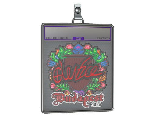 Sticker Slab device Embroidered Budapest 2025