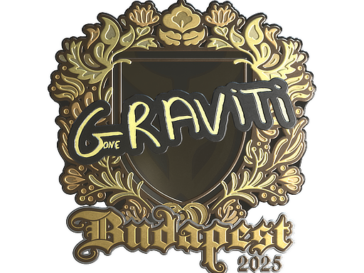 Sticker | Graviti (Gold) | Budapest 2025