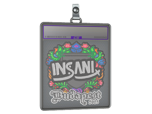 Sticker Slab insani Embroidered Budapest 2025
