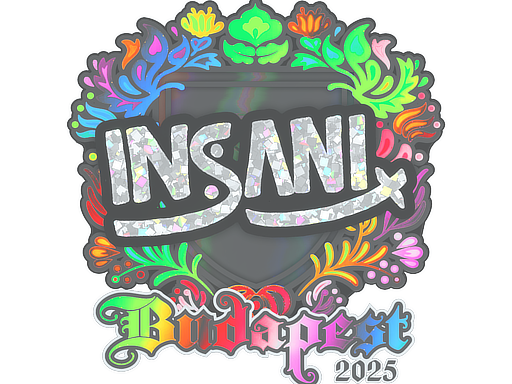 Sticker | insani (Holo) | Budapest 2025