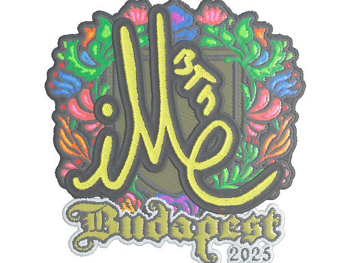 Sticker | iM (Embroidered) | Budapest 2025