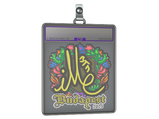 Sticker Slab iM Embroidered Budapest 2025
