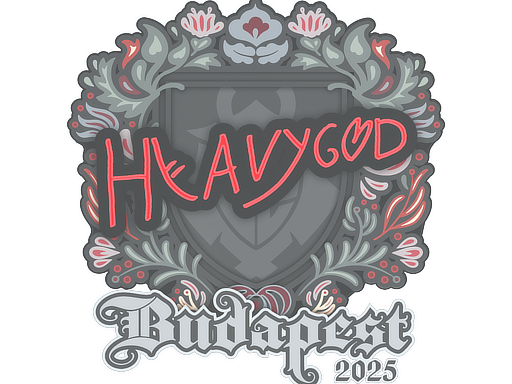 Sticker | Heavygod | Budapest 2025