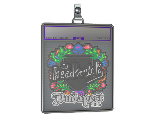 Sticker Slab headtr1ck Embroidered Budapest 2025