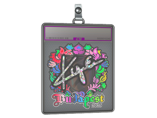 Sticker Slab kye Holo Budapest 2025