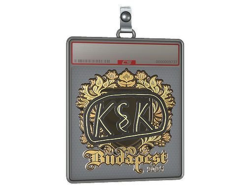 Sticker Slab kyousuke Gold Budapest 2025