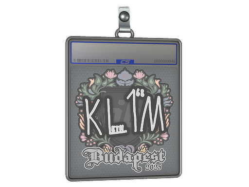 Sticker Slab kl1m Budapest 2025