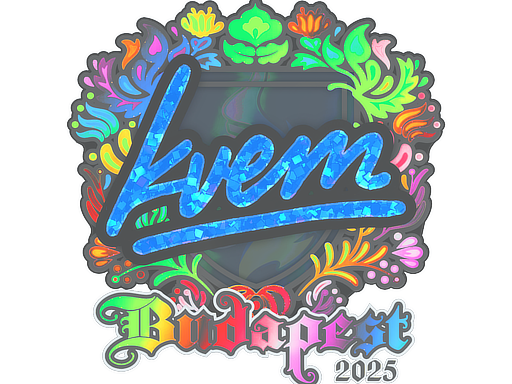 Sticker | Kvem (Holo) | Budapest 2025