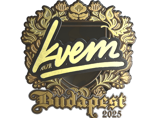 Sticker | Kvem (Gold) | Budapest 2025