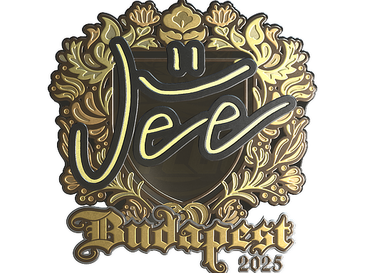 Sticker | Jee (Gold) | Budapest 2025