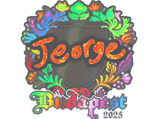 Sticker | jeorge (Holo) | Budapest 2025