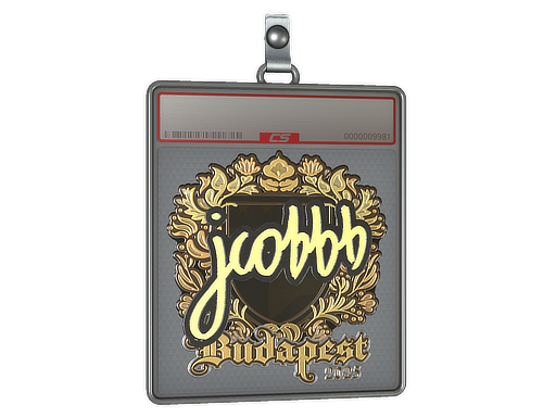 Sticker Slab jcobbb Gold Budapest 2025