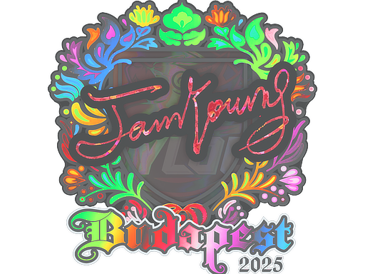 Sticker | JamYoung (Holo) | Budapest 2025