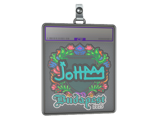 Sticker Slab jottAAA Embroidered Budapest 2025
