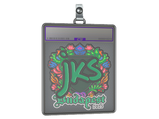 Sticker Slab jks Embroidered Budapest 2025