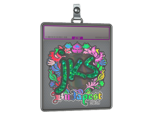 Sticker Slab jks Holo Budapest 2025