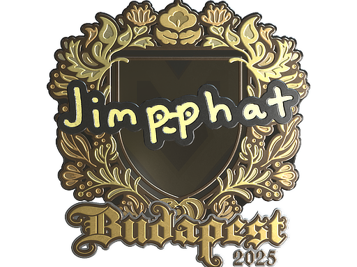 Sticker | Jimpphat (Gold) | Budapest 2025