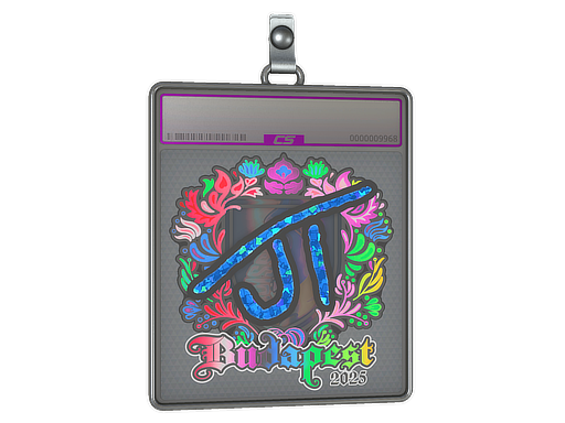 Sticker Slab JT Holo Budapest 2025