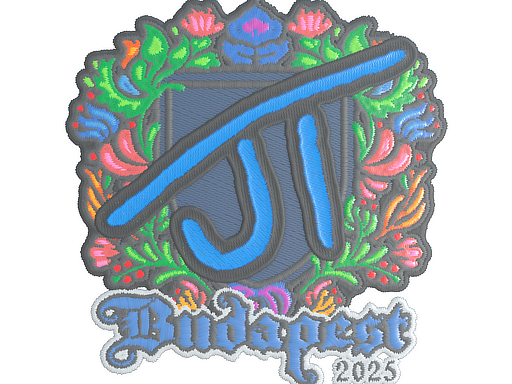 Sticker | JT (Embroidered) | Budapest 2025