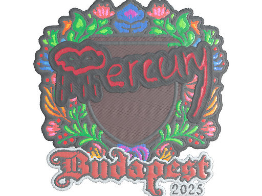Sticker | Mercury (Embroidered) | Budapest 2025
