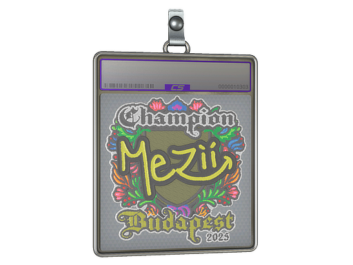 Sticker Slab mezii Embroidered, Champion Budapest 2025