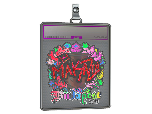 Sticker Slab Maka Holo Budapest 2025