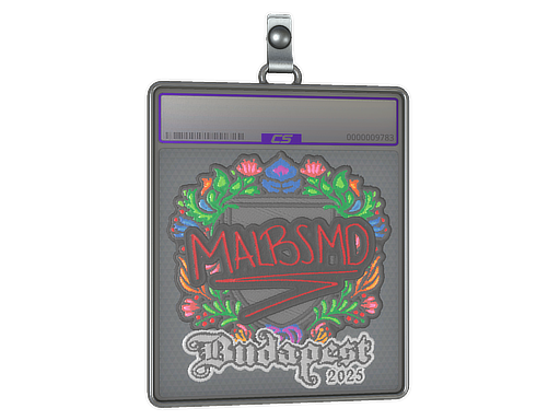 Sticker Slab malbsMd Embroidered Budapest 2025