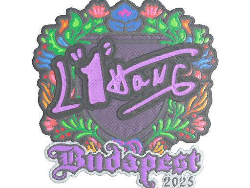 Sticker | L1haNg (Embroidered) | Budapest 2025