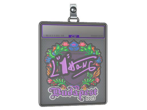 Sticker Slab L1haNg Embroidered Budapest 2025