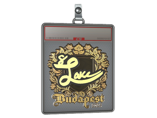 Sticker Slab Lake Gold Budapest 2025