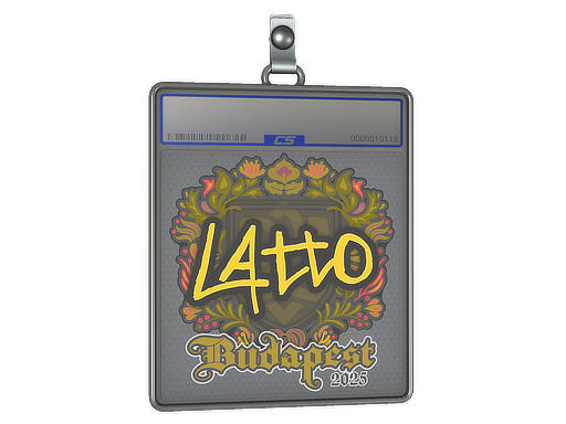 Sticker Slab latto Budapest 2025