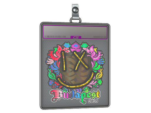 Sticker Slab lux Holo Budapest 2025