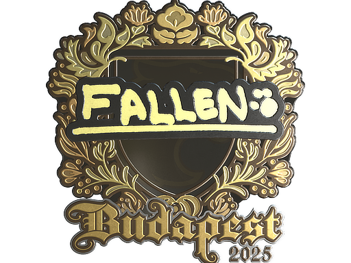 Sticker | FalleN (Gold) | Budapest 2025