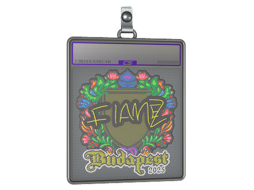 Sticker Slab FlameZ Embroidered Budapest 2025