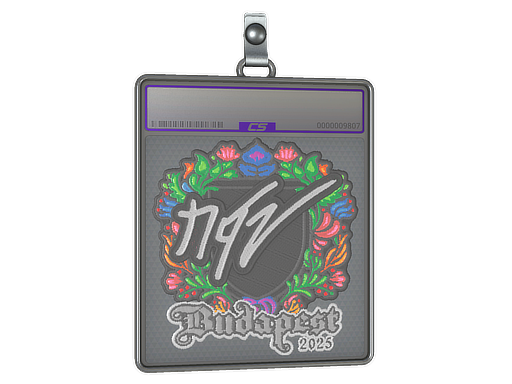 Sticker Slab NQZ Embroidered Budapest 2025