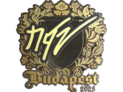 Sticker | NQZ (Gold) | Budapest 2025