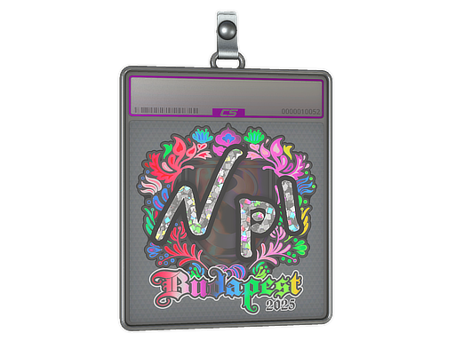 Sticker Slab npl Holo Budapest 2025