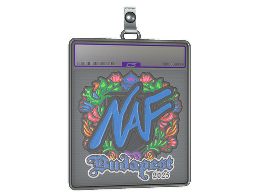 Sticker Slab NAF Embroidered Budapest 2025