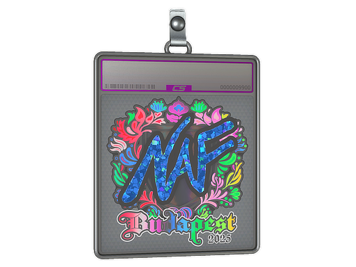 Sticker Slab NAF Holo Budapest 2025