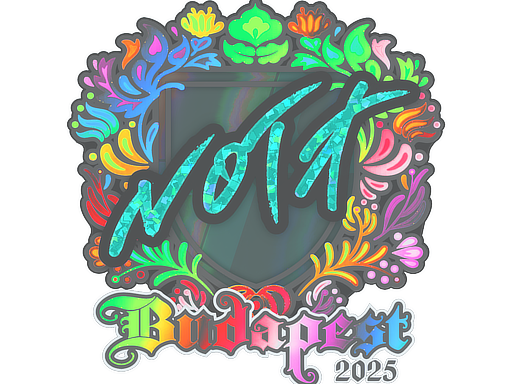 Sticker | nota (Holo) | Budapest 2025