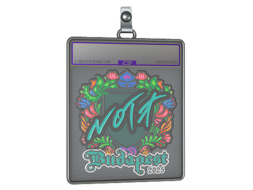 Sticker Slab nota Embroidered Budapest 2025
