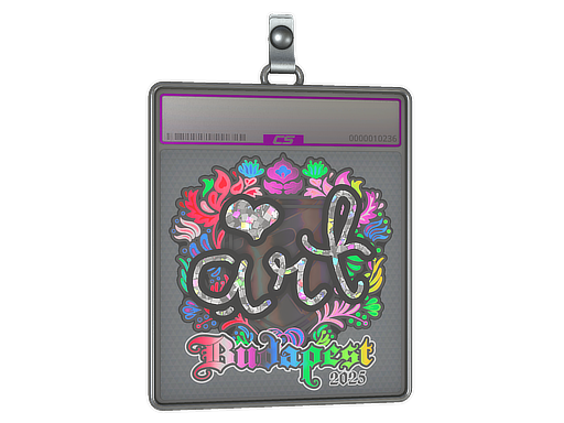 Sticker Slab arT Holo Budapest 2025